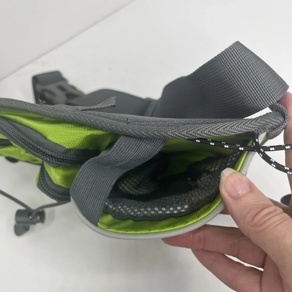 Waist Pack with Water Bottle Holder for Running‎ Walking Hiking Fanny Pack Neon